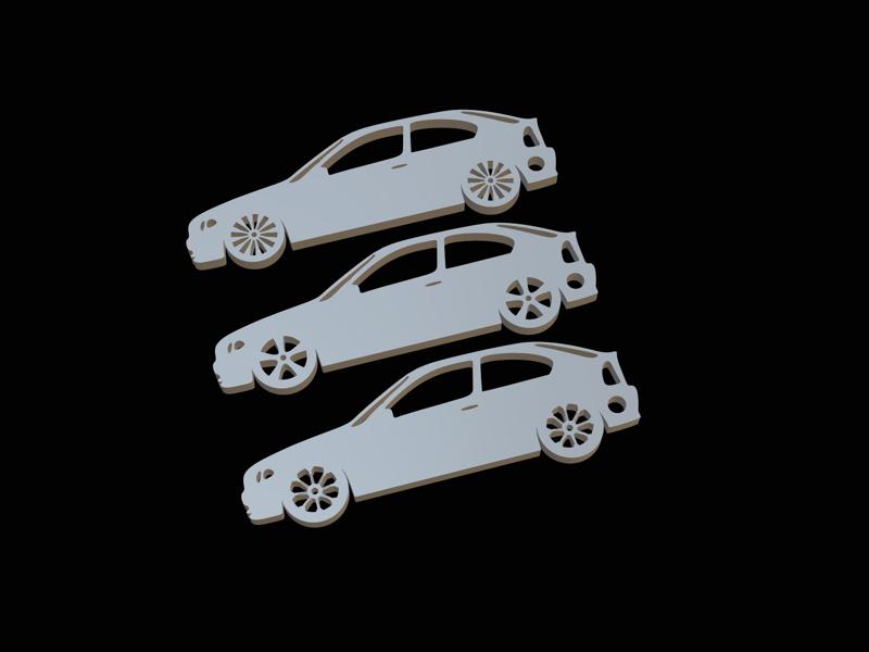 Bmw e46 compact keychain