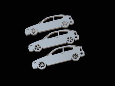 Bmw e46 compact keychain