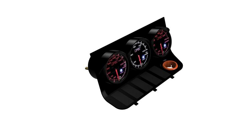 E36 Bottom Compartment Gauges