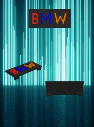 BMW TISCHDEKORATION / BWM TABLE DECORATION