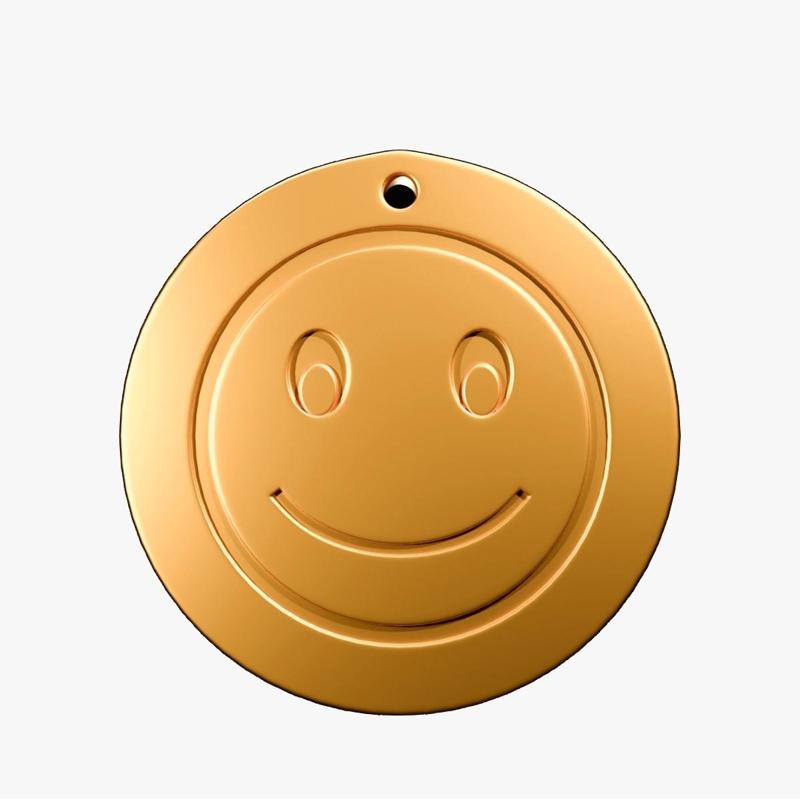 Smiley Emoji Keychain