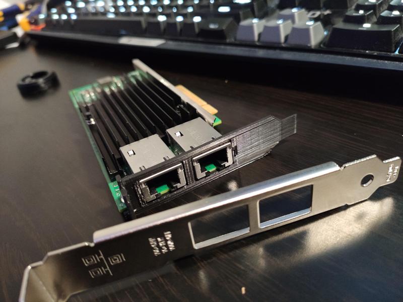 Max's Intel X540 T2 Dual 10Gb NIC Low Profile Bracket