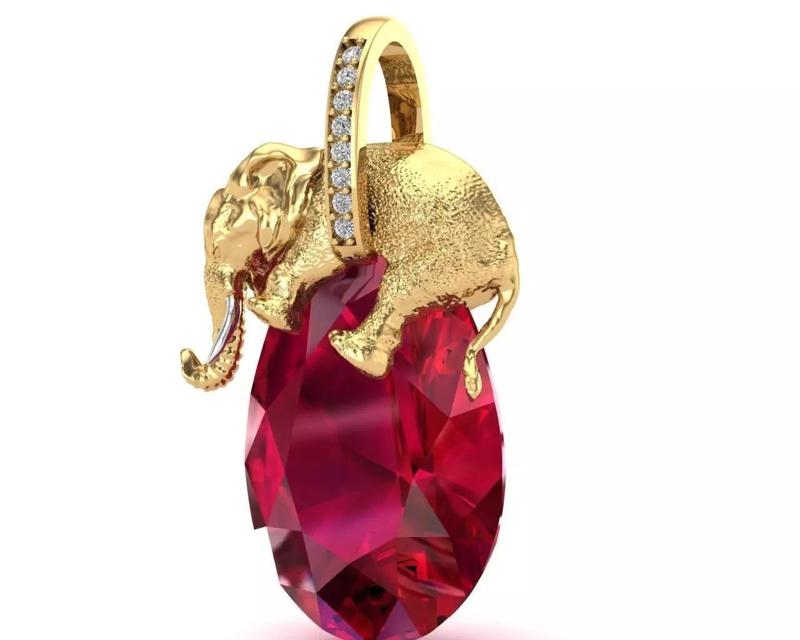 Elephant pendent