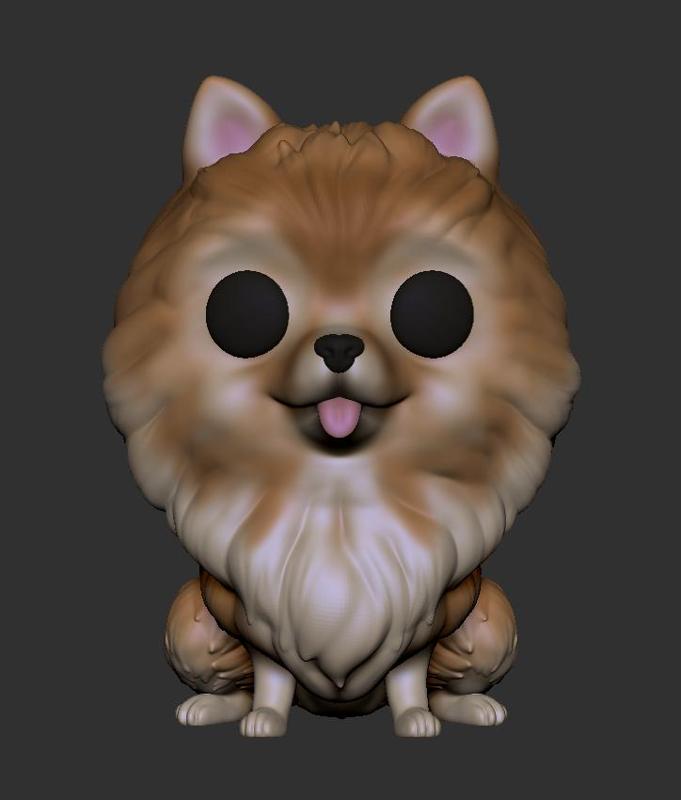 German Spitz Pomeranian Funko Pop dog