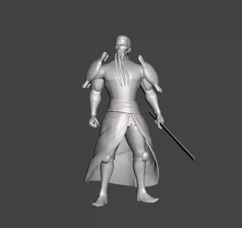 Denzel Liones 3D Model