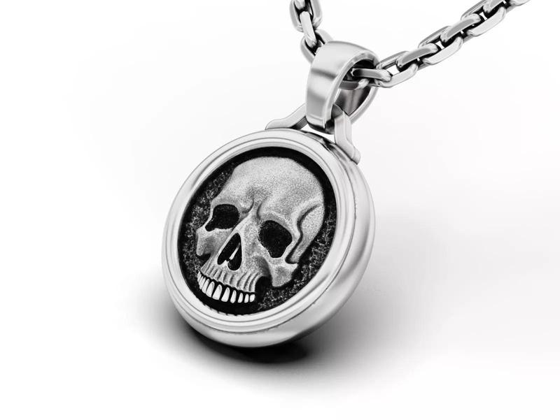 Pendant for Skull Signet Ring
