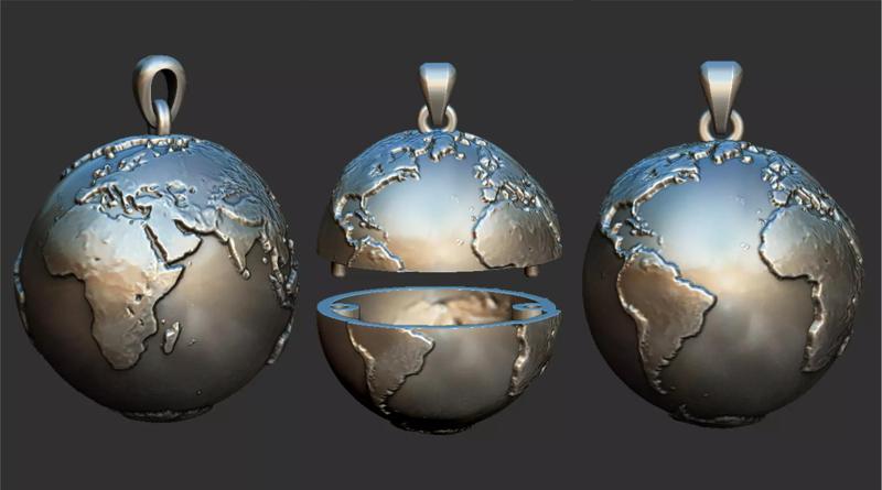 Planet Earth Pendant