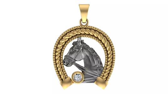 Horseshoe Pendant