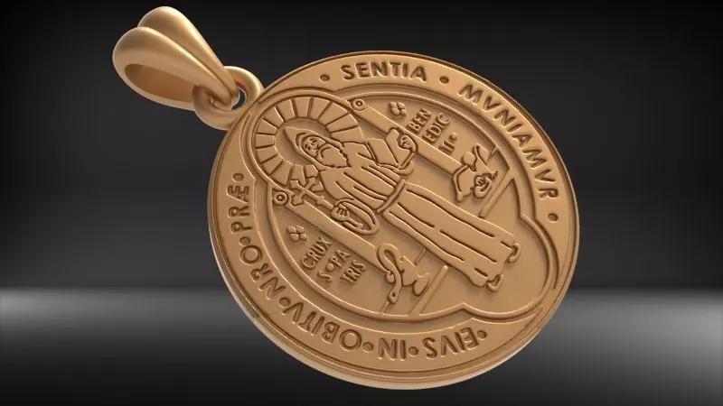 Saint Benedict Medal Pendant