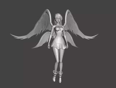Elizabeth Goddess 3D Model