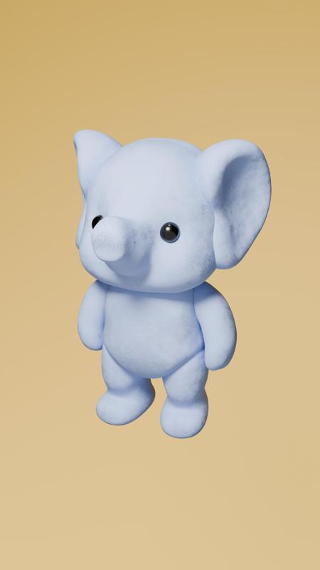 Elephant Sylvanian families style (Elephant style ternurines)