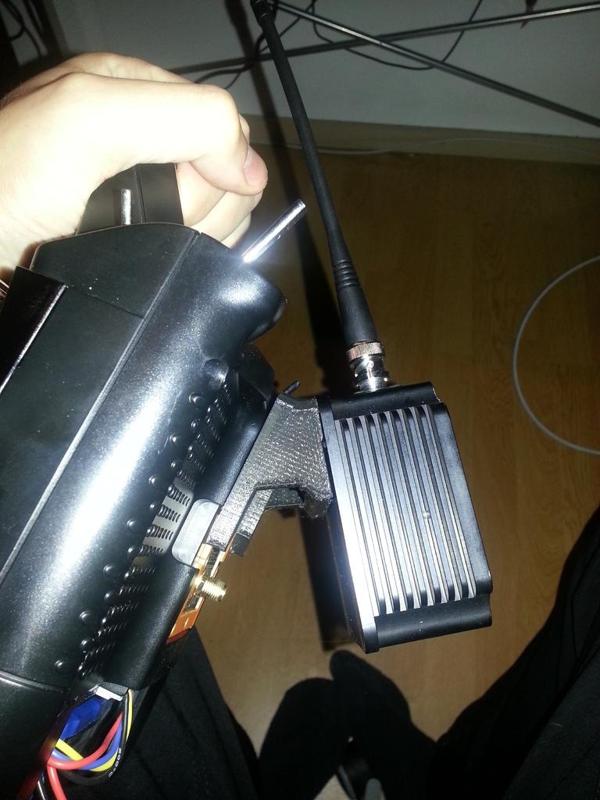 9XR angled mount for Scherrer TSLRS UHF system