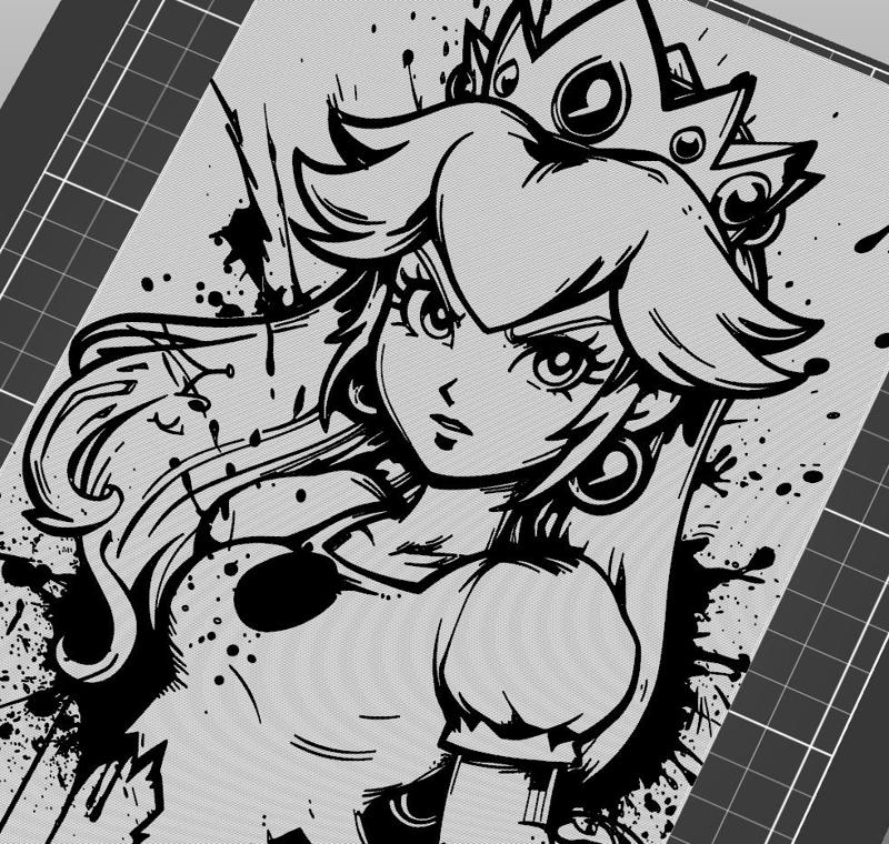 Princess Peach DECORATIVE PENDANT HELP ME WITH 1 LIKE