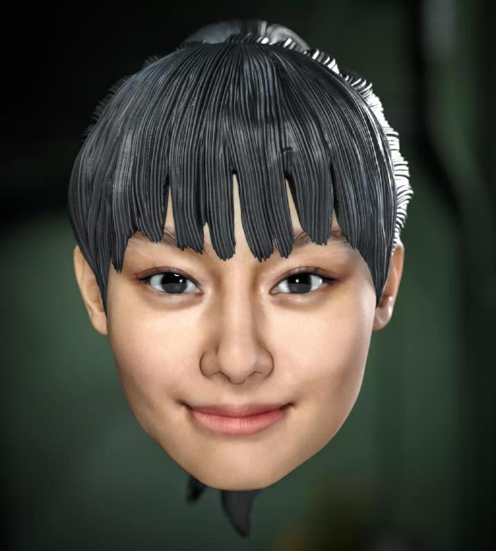 Death Stranding 2 Rainy Shioli Kutsuna Headsculpt