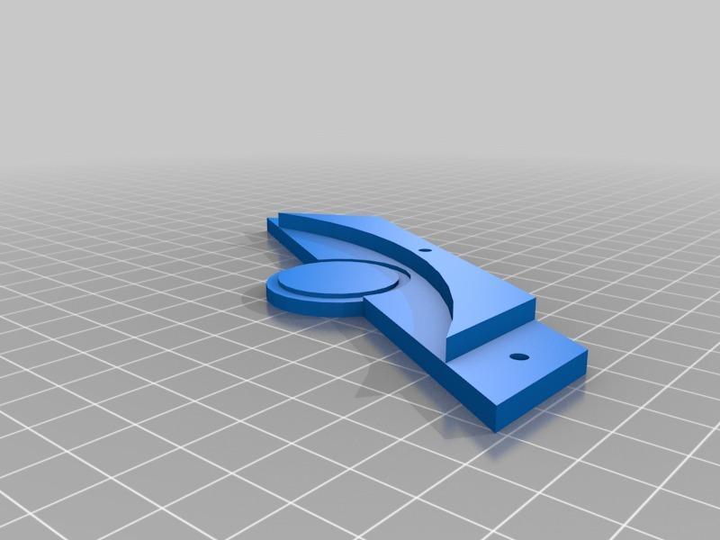 Kossel FSR Support corner for 190 mm Glass