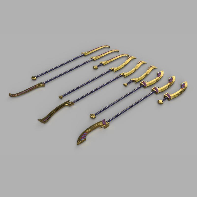 Egyptian Weapons for a Thousand Sons or Kings of Tombs