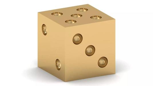 3D Dice 10x10x10 3D Printable File
