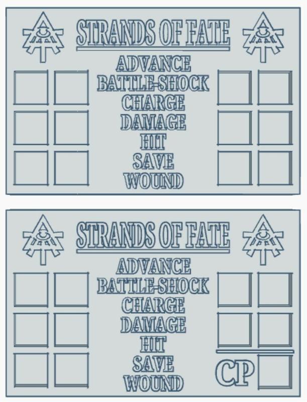 Aeldari Strands of Fate Tracker