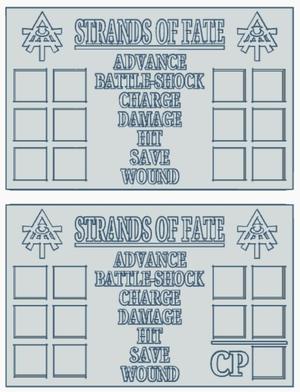 Aeldari Strands of Fate Tracker