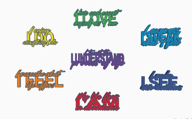 AFFIRMATIONS HEAL 7 CHAKRAS