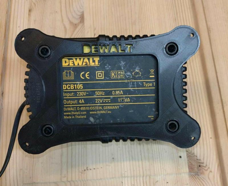 dewalt charger wall mont