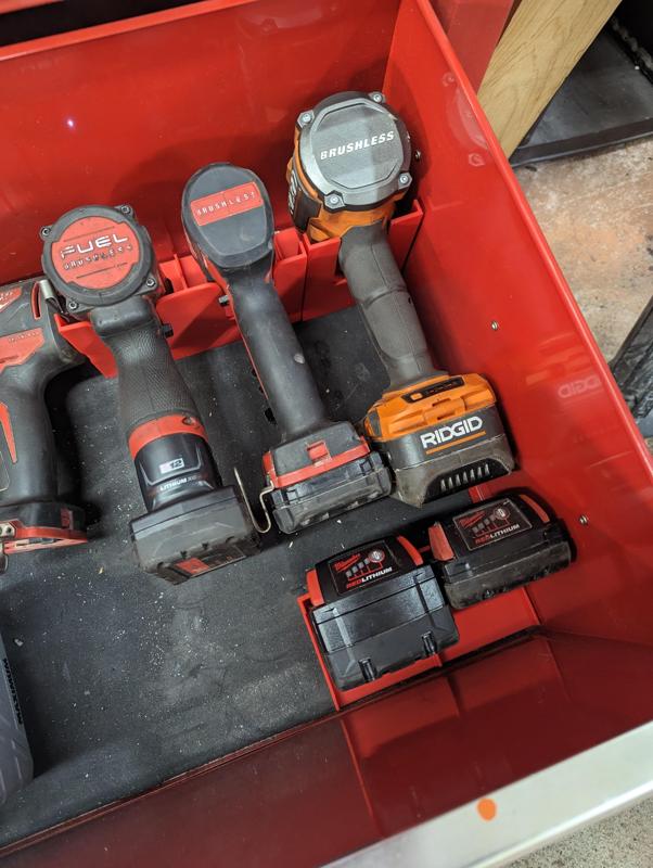 power tool holder drawer insert