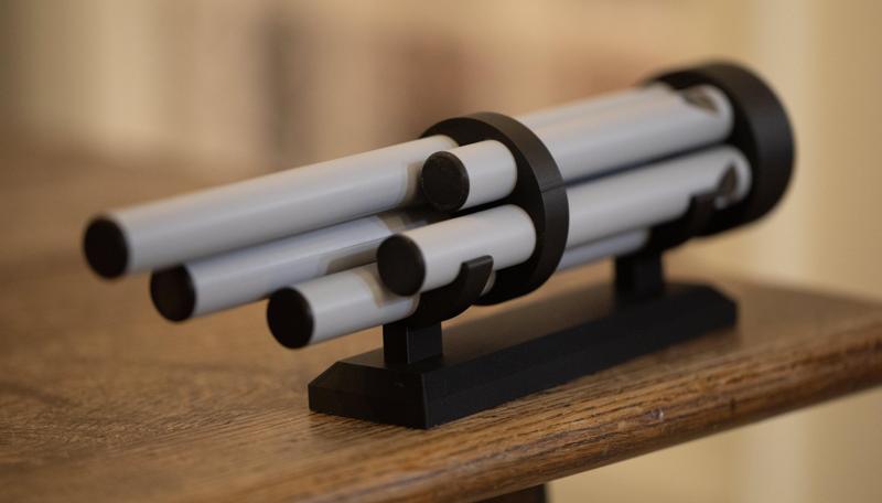 World's best train locomotive whistle with display stand