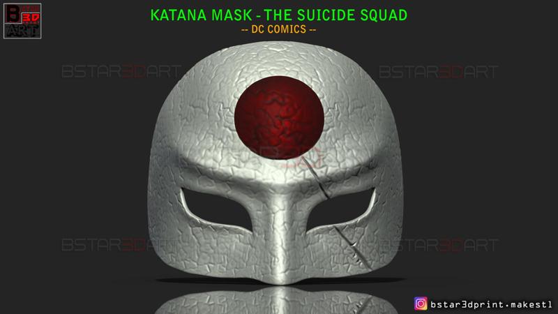 Katana Mask - The Suicide Squad - DC Comics cosplay
