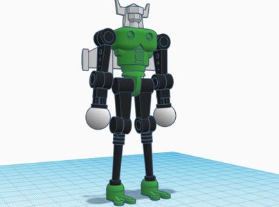 Green Lantern Acroyear Figure Micronauts