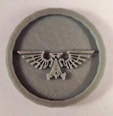 40mm X 4mm Token - Marker of Impieral Army 40K Bits