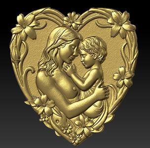 Heart of Motherhood- relief
