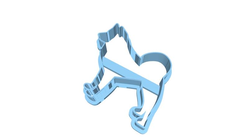cookie cutter Dog line icon vector stock illustration Animal, Backgrounds, Computer Graphic, Dog, Illustration