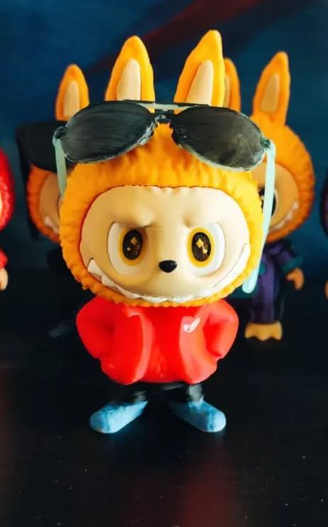 Labubu with glasses no AMS required