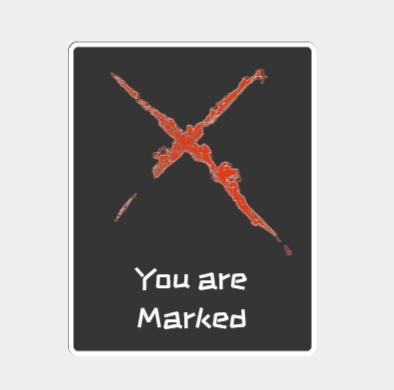 Flesh and Blood Marked Token