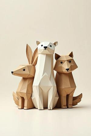 Wild Origami Trio
