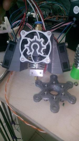 Rostock E3Dv6 CHINEESE 40mm FAN SHROUD & DUCT 