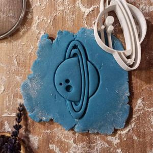 Ringed Planet Cookie - Clay Cutter - Gift for Space Lovers