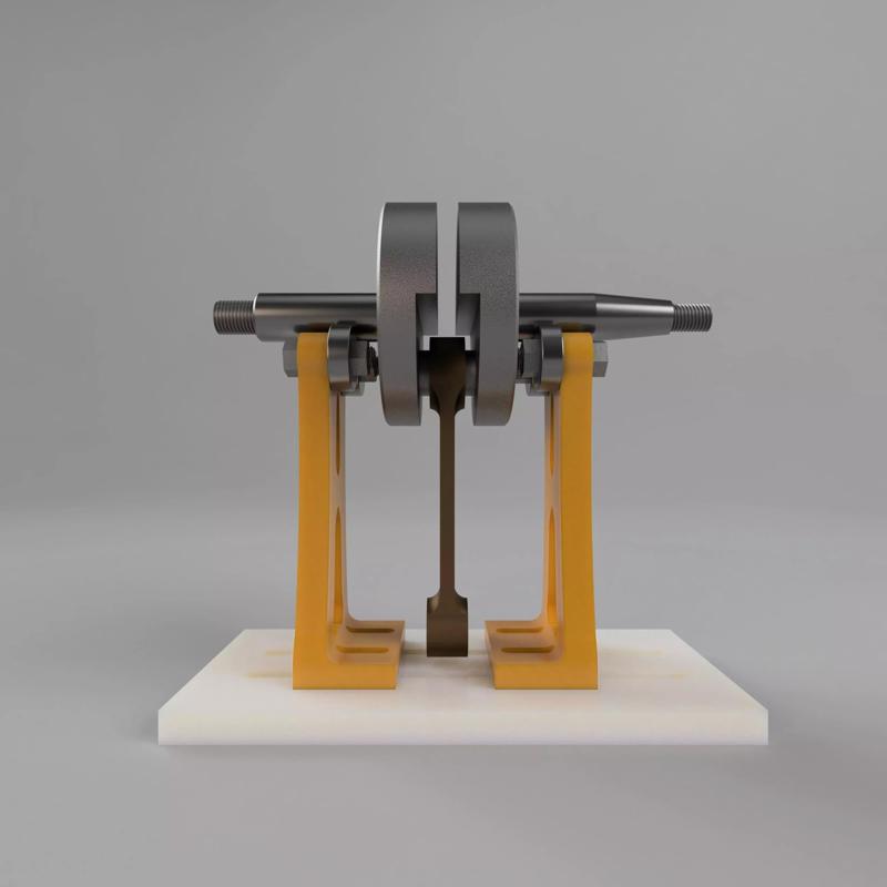 Adjustable Crank Truing Stand