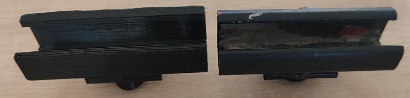 volkswagen scirocco Mk2 front bumper clip