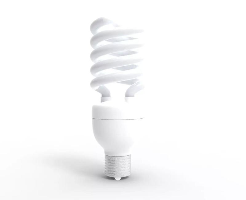 Spiral Light Bulb
