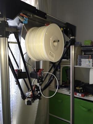 BI V2.5 Replacement top plate, spool holder and extruder mount