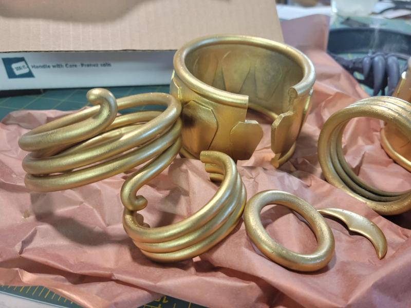 Vampirella inspired file set cosplay costume parts