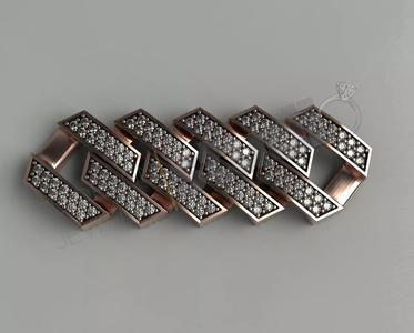 Iced Out cuban chain link
