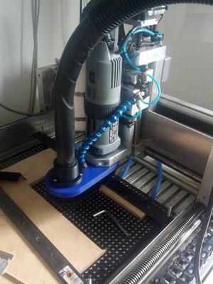 Dust Shoe for BZT CNC Machine