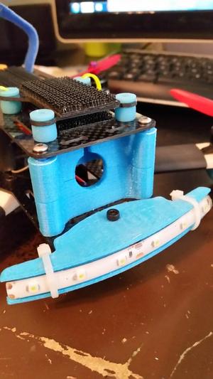 Front LED Mount for Emax KnightHawk 250 quad