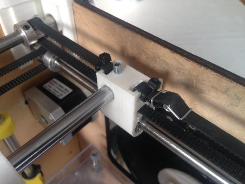 TantillusXY Ends for GT2 belts with XY rods fixation.