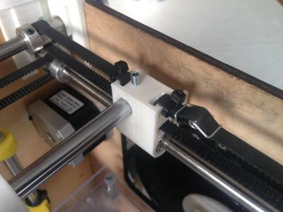 TantillusXY Ends for GT2 belts with XY rods fixation.