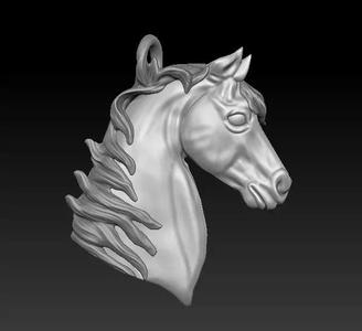 horse pendant