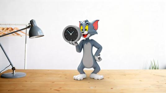 Tom desk clock
