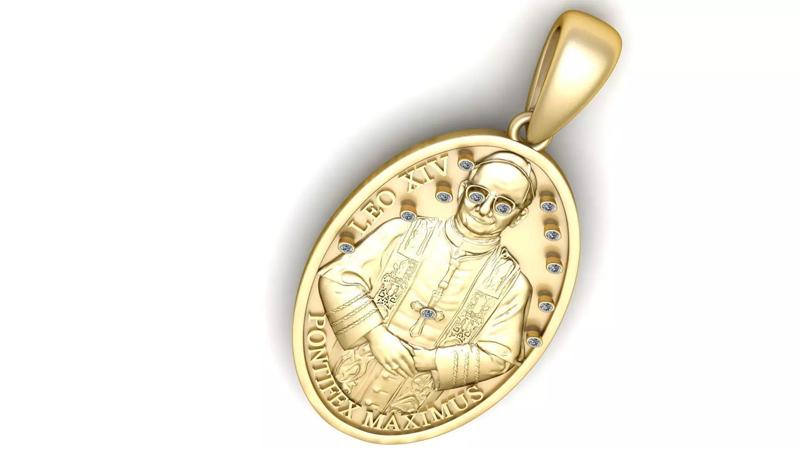 religiousgoldpendant 3D printable model